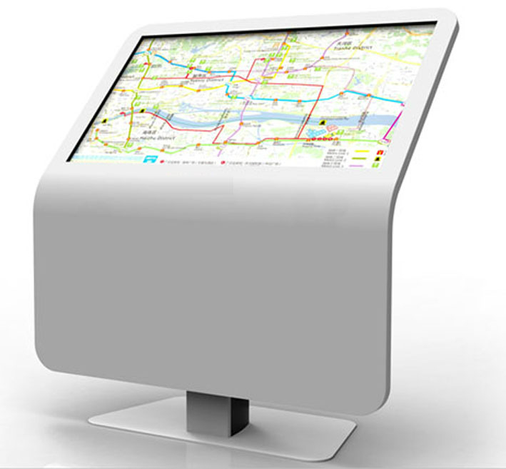 斜式觸摸一體機(jī)(32寸到84寸），底座樣式顏色可定制